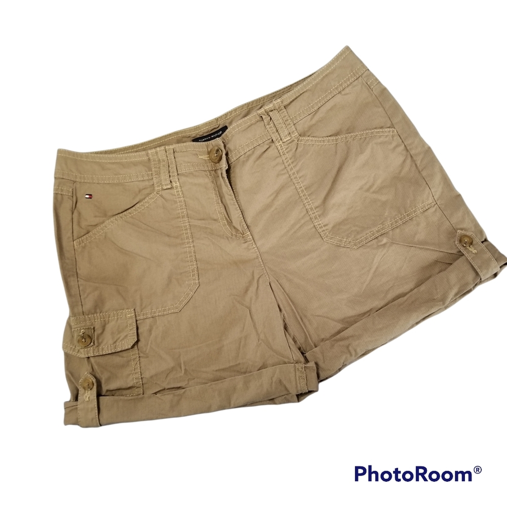 Tommy Hilfiger Khaki Cargo Shorts